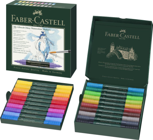 Faber Castell Albrecht Durer Watercolour Marker Box of 20
