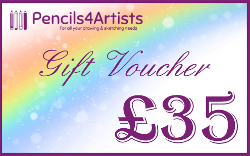 Pencils4artists £35 Gift Voucher