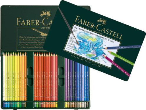 Faber Castell Albrecht Durer Watercolour Pencils Tin of 60