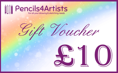Pencils4artists £10 Gift Voucher