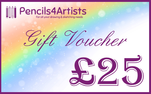 Pencils4artists £25 Gift Voucher