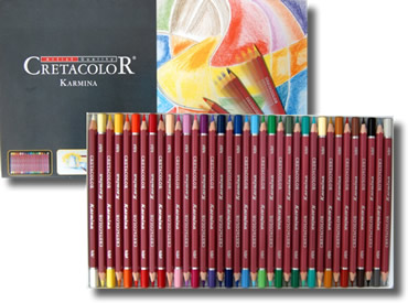 Cretacolor Karmina Fine Art Colour Pencils Tin of 36