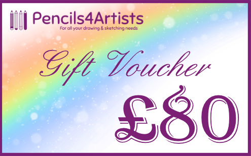 Pencils4artists £80 Gift Voucher