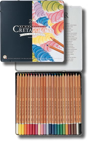 Cretacolor Pastel Pencils Tin of 24