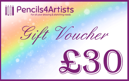Pencils4artists £30 Gift Voucher