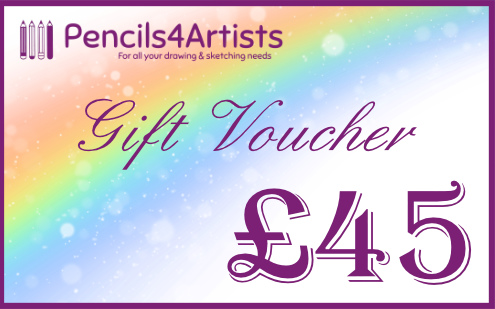 Pencils4artists £45 Gift Voucher